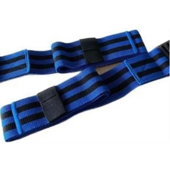 Occlusion Training BFR Bands 2Pk Blood Flow Restriction Strap Arms & Leg - Picture 2 of 4